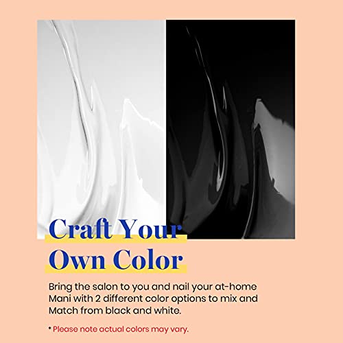 Black White Gel Polish Kit Black White Gel Polish Kit